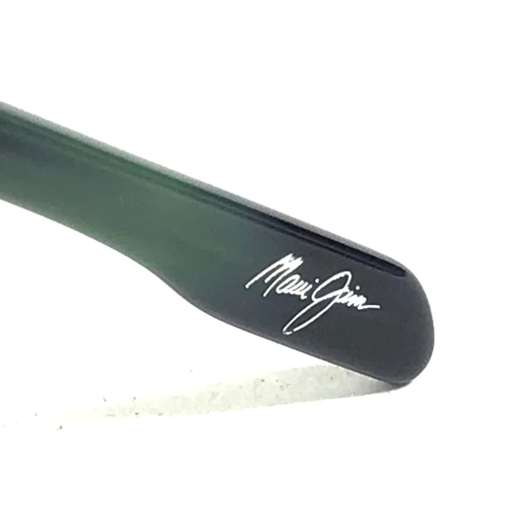Maui Jim Eyeglasses Frames MJO2124-95 Blue Green Beige Horn Rectangle 56-19-150